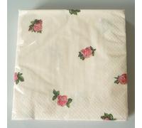 20 X Tovaglioli Rosa Per Matrimonio Battesimo 33X33CM Silke Leffler