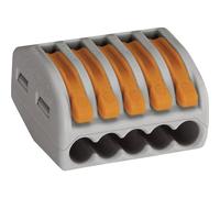 WAGO 222-415 - Morsetto di giunzione, 5 vie/0,08-4,0 mm²