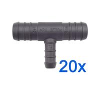 20 X You.S Connettore Tubo Flessibile Connettore Rgv Ø 20x20x12T-Stück Riduttore