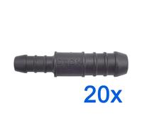 20 X YOU.S Connettore Tubo RGV Ø 14Mm 10Mm - Riduttore Dritto