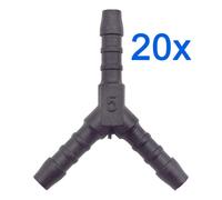 20 X You.S Connettori Del Cavo Tubo Flessibile Distanziale Rgv Ø 5mm - Y Forma