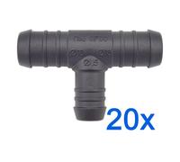 20 X You.S Giunto Tubo Intermedio RGV Ø 18x15x18 Mm T-Pezzo Riduttore