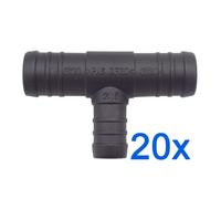 20 X YOU.S Giunto Tubo Intermedio RGV Ø 20X15X20 Mm T-Pezzo Riduttore