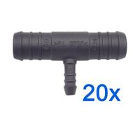 20 X You.S Giunto Tubo Intermedio RGV Ø 20X20X8 Mm - T-Pezzo Riduttore
