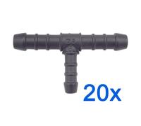 20 X You.S Giunto Tubo Intermedio RGV Ø 8x6x8 Mm - T-Pezzo Riduttore