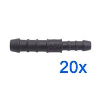 20 X YOU.S Giunto Tubo RGV Ø 8Mm 6Mm - Forma Dritta - Riduttore