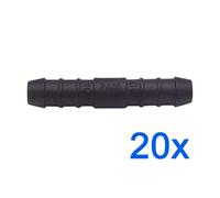 20 X YOU.S Originale Collegamento Tubo Giunto Ø 10x10 Mm - Forma Dritta