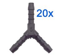 20 X YOU.S Originale Collegamento Tubo Giunto RGV Ø 5X5X5 Mm - Forma A Y