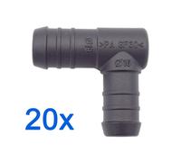 20 X You.S Raccordo A Gomito RGV Ø 16X18 Mm Riduttore