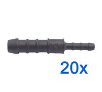 20 X You.S Raccordo Per Tubo RGV Ø 8Mm 4Mm - Forma Dritta - Riduttore