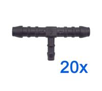 20 X You.S Raccordo Tubo Intermedio RGV Ø 6X4X6 Mm - T-Pezzo Riduttore