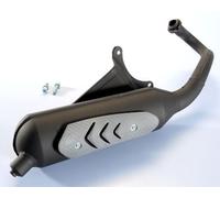 200.0308 MARMITTA POLINI OMOLOGATA MOD.ORIGINAL PIAGGIO ZIP SP - ZIP 50 2TEMPI