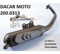 200.0313 MARMITTA POLINI APRILIA SR 50 R-FACTORY INIEZIONE (Motore Piaggio)