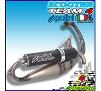 200.0406 MARMITTA POLINI SCOOTER TEAM 4 MBK BOOSTER 50 MINARELLI VERTICALE