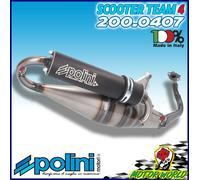 200.0407 MARMITTA POLINI SCOOTER TEAM 4 PIAGGIO ZIP 50 2T SP H2O 1996 1997 1998