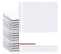 200/10 pezzi Busta a bolle d'aria con pellicola perlescente adesiva in schiuma impermeabile Buste for imballaggio Corriere Spedizione Pacco di stoccaggio Per Pacchi Postali(11x11cm,150pcs)