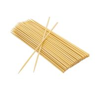 200 / 1000 / 5000 Stecconi in legno da 25 cm diametro 3 mm Spiedini Bamboo