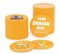200-1000 fiches da poker in plastica personalizzate, gettoni per bevande, stampa a colori su entrambi i lati personalizzata con testo dell'immagine del logo, gettoni personalizzati per bar, feste