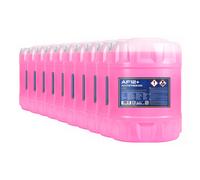200 (10x20) Litro Mannol Longlife Antigelo AF12 + Antigelo Concentrato Rosso