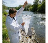 200/112 Mesh Phytoplankton Protection Net | Research Grade Plankton Net, Mesh Plankton Collection Net with 5 M/16.4 Ft Sampling Rope