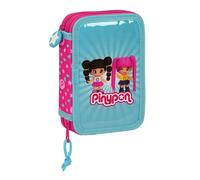 PLUMIER DOBLE PQÑO 28 PCS EL NIÑO "BAHIA"