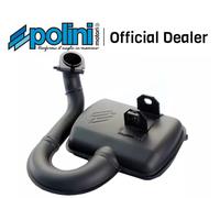 200.2022 MARMITTA POLINI PER PIAGGIO VESPA PX PE 200 P200 P200E PADELLA PX 200