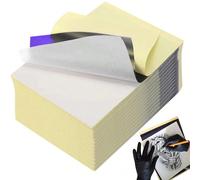 200/50/20/5 pezzi Carta per trasferimento tatuaggi formato A4, carta termica per stencil tatuaggi per stampante per trasferimento tatuaggi 5 fogli-,100 fogli-,50 fogli-,20 fogli-,200Carta tessile
