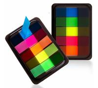 200/600 foglietti adesivi in 5 colori, etichette adesive vuote per annotazione, indice, per classificazione dei documenti