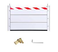 200 * 60cm Barriera Anti-allagame In Lega Di Alluminio, Pannello Di Difesa Impermeabile Riutilizzabile Per Porta Garage, Casa E Seminterrato
