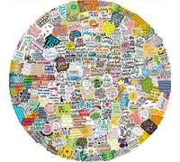 200 Adesivi con Parole Positive, Set di Adesivi Motivazionali in Vinile Impermeabile per Laptop, Skateboard, Album di Ritagli, Adolescenti