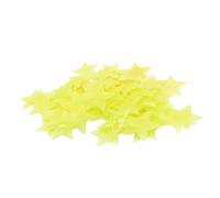200 adesivi da parete a stelle luminose, gialle a soffitto per la casa, per la cameretta dei bambini, cameretta dei bambini, 200 pezzi