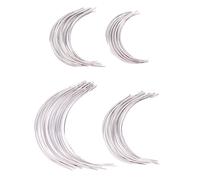 200 aghi per tessitura tipo C. Riparazione di aghi curvi per tessitura