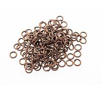 200 Anelli in rame antico, 4 mm di Vintage Parts, gioielli fai da te