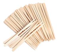 200 bastoncini di cera per sopracciglia, applicatore per ceretta, spatole per legno per viso e piccoli bastoncini per depilazione