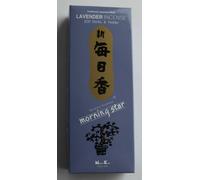 200 Bastoncini LAVANDA Incenso Giapponese MORNING STAR Nippon Kodo Yoga