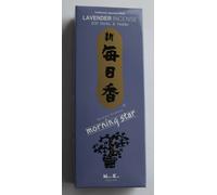 200 Bastoncini LAVANDA Incenso Giapponese MORNING STAR Nippon Kodo Yoga Stick