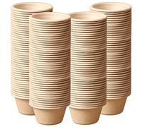 200 bicchieri compostabili da 60 ml, piccoli bicchieri di carta da 2 oz