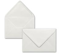 200 buste - Grigio chiaro - DIN C6-114 x 162 mm - Buste con colla umida senza finestra per biglietti d'auguri e inviti - Serie FarbenFroh