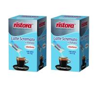200 Bustine Stick Ristora Latte Scremato in polvere - 2 Expo da 100 stick monodose da 3g - Prodotto Senza Glutine - Prodotti da servizio Hotel e Alberghi -