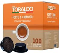 200 Capsule A MODO MIO Caffè TORALDO Miscela Forte & Cremoso Compatibili AMM