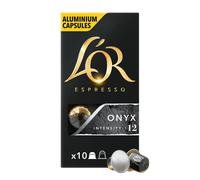 200 Capsule Alluminio L'OR Miscela ONYX compatibili Nespresso Intensità 12 LOR