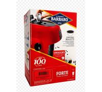 200 CAPSULE BARBARO CAFFE COMPATIBILE CON BIALETTI MISCELA FORTE