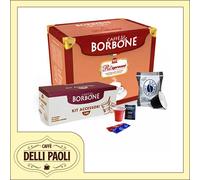 200 capsule Caffè Borbone compatibili Nespresso REspresso NERA + 2 Kit Accessori