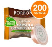 200 Capsule Caffè Borbone Miscela Oro Don Carlo Cremoso Compatibile Lavazza