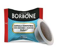 Borbone - 100 Capsule Bialetti Caffè Borbone Miscela Rossa Anche Per Nuove Macchine Con Sensore