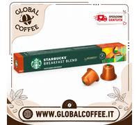 200 Capsule Caffè Breakfast Blend Starbucks Originali By Nespresso Fresche