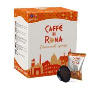 200 Capsule CAFFE DI ROMA Miscela MINERVA CREMA BAR Compatibili con A Modo Mio - Corposo e Cremoso - 200 Capsule Compatibili con le Macchine ad uso domestico Lavazza* A Modo Mio* -