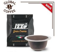 200 Capsule Caffè IZZO Espresso Gran Crema Compatibili con Bialetti Cialde Grand