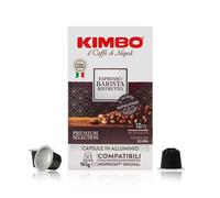200 Capsule Caffè Kimbo Alluminio Nespresso Espresso BARISTA RISTRETTO Premium