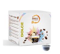 200 capsule caffè miscela NOBILE DOLCE originali LA CAPSULERIA Sistema S